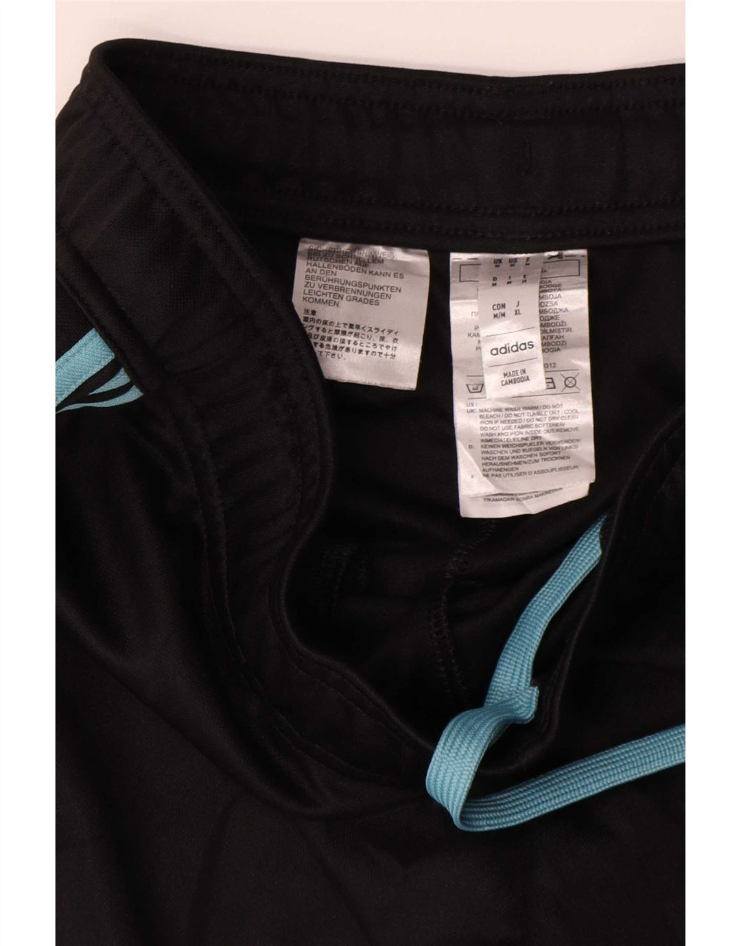 Ανδρικό παντελόνι αθλητικής φόρμας Adidas Aeroready Μεσαίο μαύρο πολυεστέρα