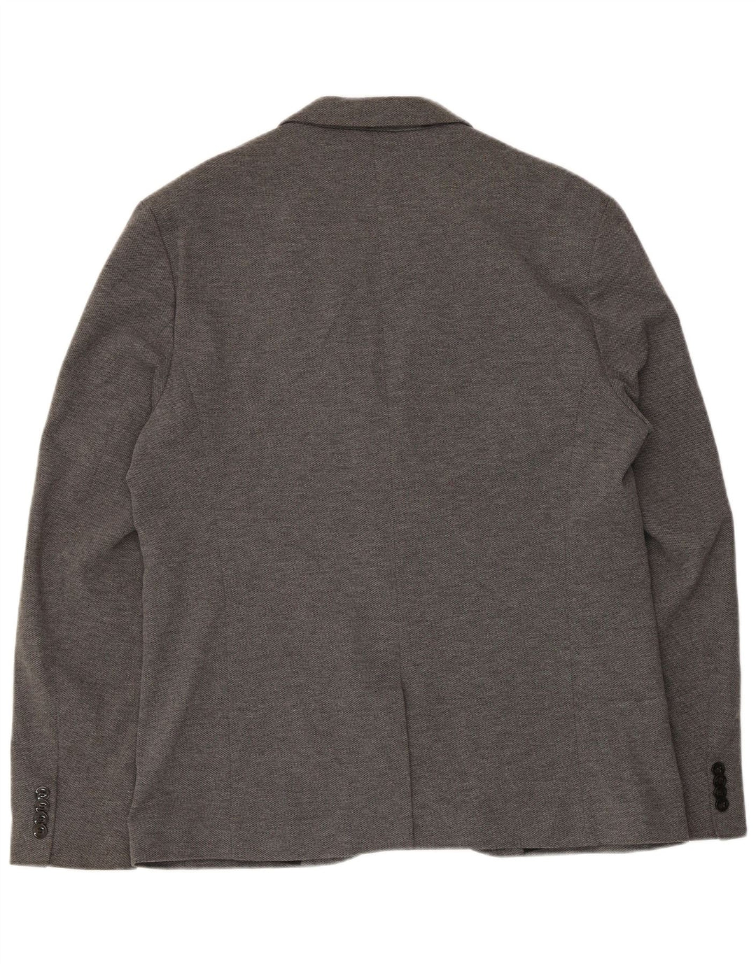 Vintage Ανδρικό σακάκι 2 κουμπιών UK 38 Medium Grey Cotton
