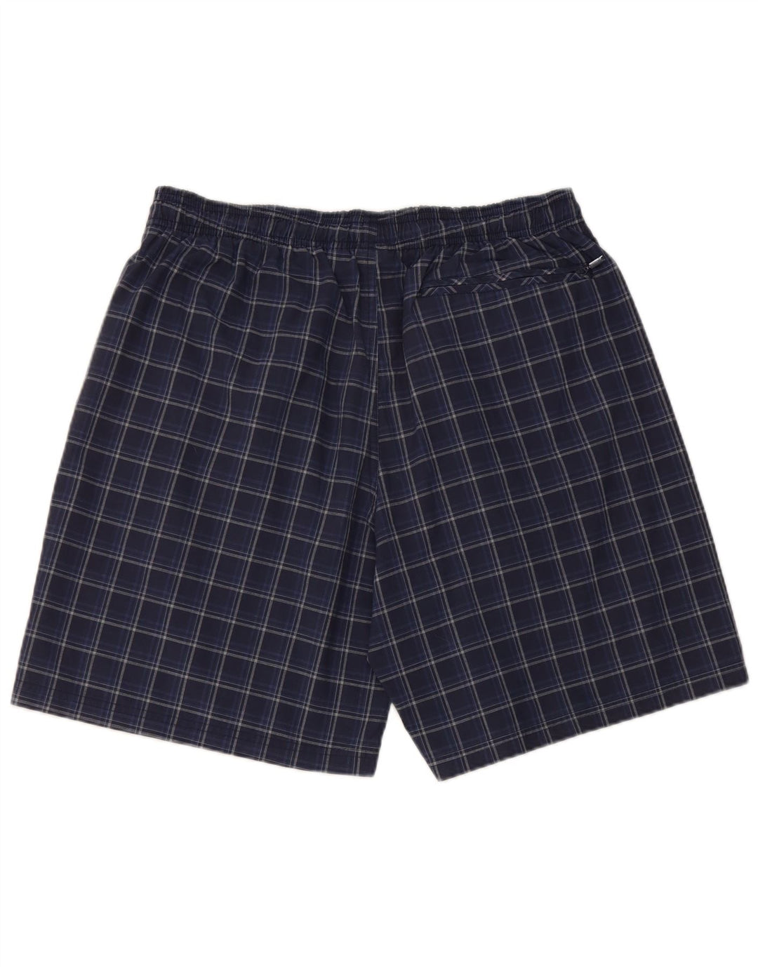 Ανδρικό σορτς κολύμβησης Adidas μεγάλο μπλε Navy Check Polyester