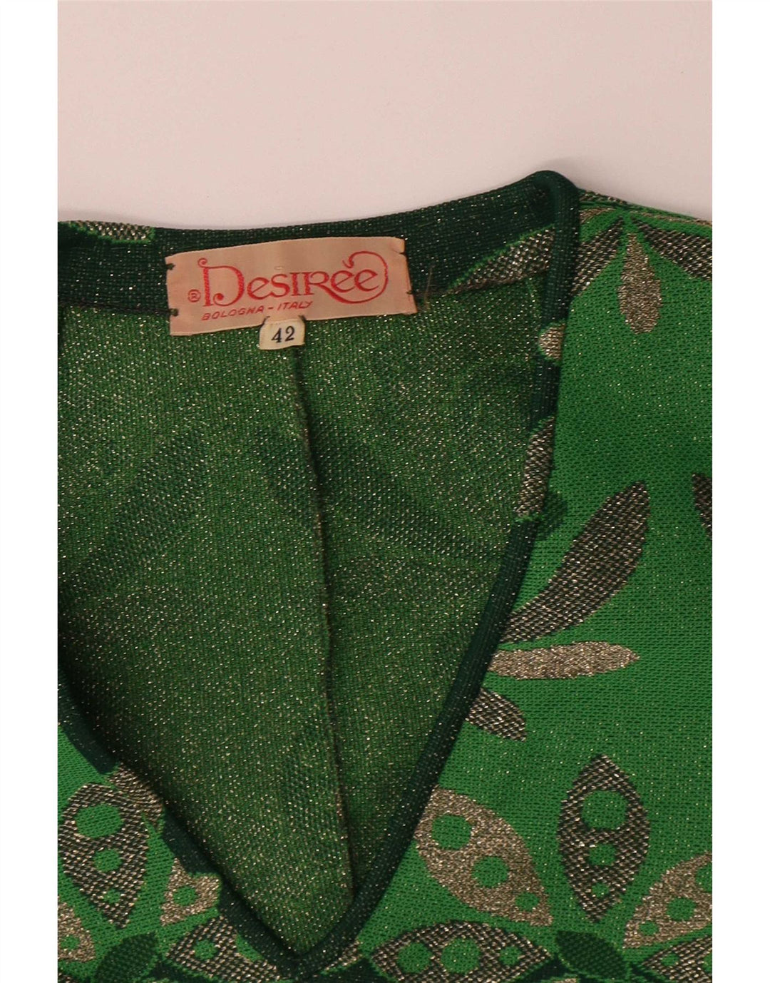 Desiree Γυναικεία Μπλούζα Τοπ IT 42 Μεσαίο Πράσινο Floral