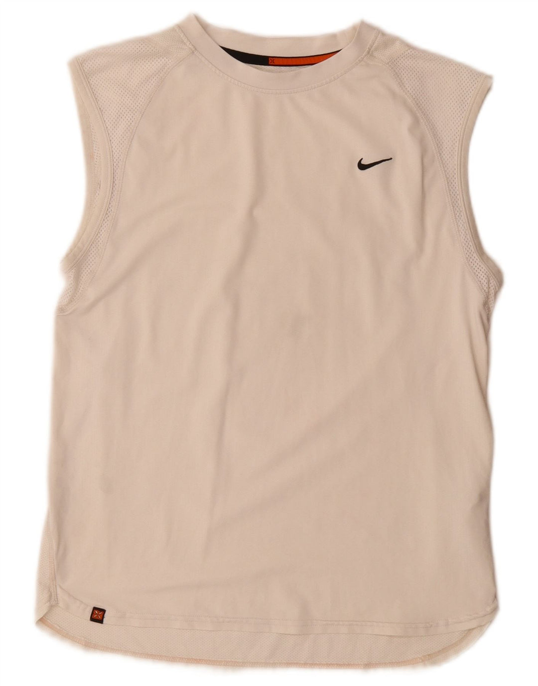 Ανδρικό γιλέκο Nike Μικρό λευκό πολυεστέρα