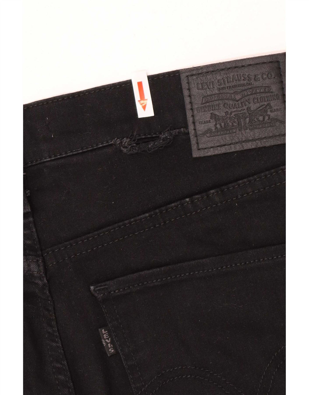 Γυναικείο Jegging Jegging Levi's W32 L32 Μαύρο βαμβακερό