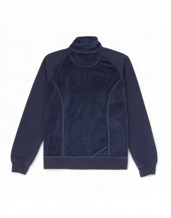 Champion Womens Heritage Fit Top Jacket UK 10 Small Navy Blue