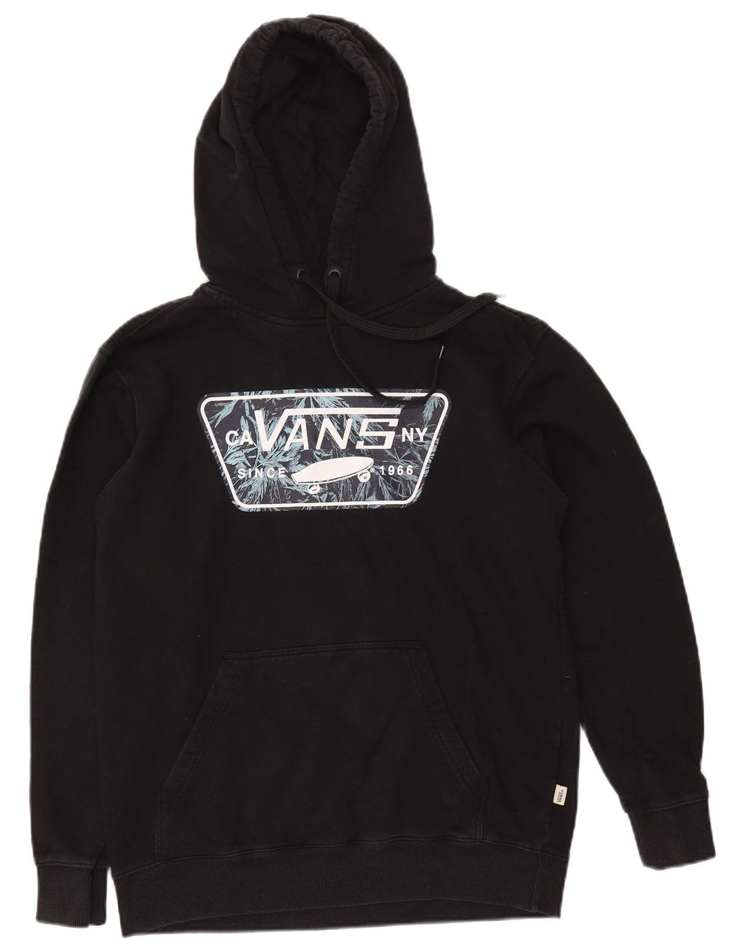 Ανδρικό Vans Graphic Hoodie Jumper Μικρό μαύρο βαμβακερό