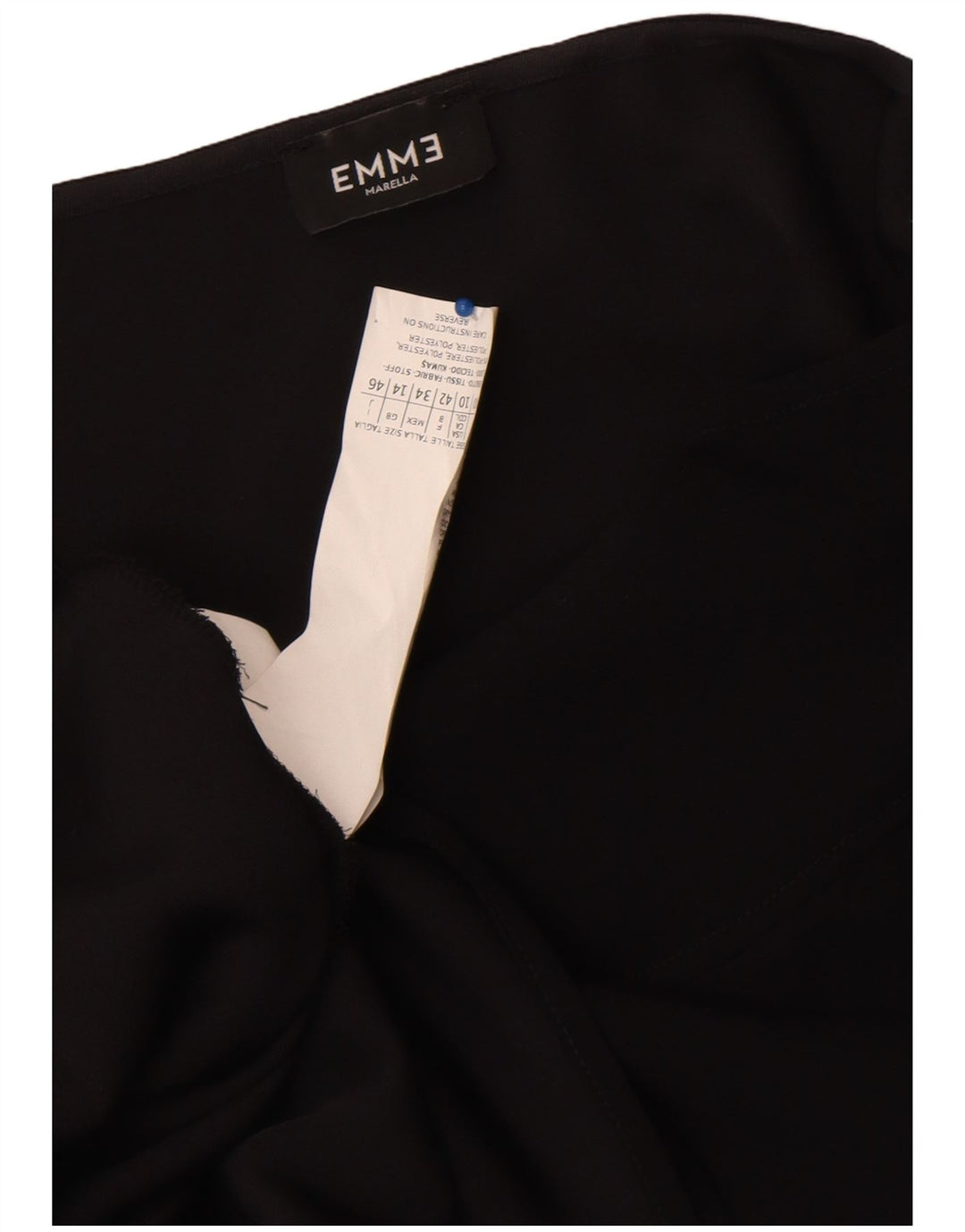 Marella Γυναικεία μπλούζα EMME Top UK 14 Large Black Polyester