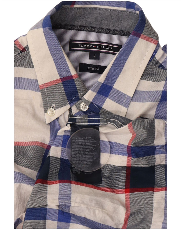 Ανδρικό πουκάμισο Tommy Hilfiger Slim Fit Μικρό πολύχρωμο βαμβακερό