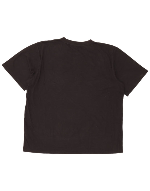 Ανδρικό T-Shirt PUMA Top 2XL Μαύρο βαμβακερό