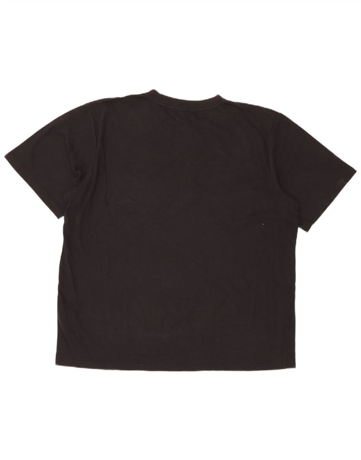 Ανδρικό T-Shirt PUMA Top 2XL Μαύρο βαμβακερό