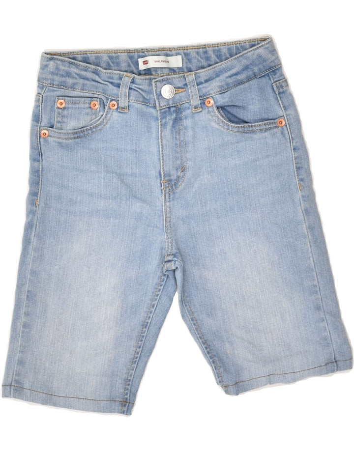 LEVI'S Boys Girlfriend Denim Shorts 9-10 Years W22  Blue Cotton | Vintage Levi's | Thrift | Second-Hand Levi's | Used Clothing | Messina Hembry 