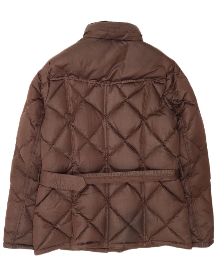 Barbour Γυναικείο μπουφάν με επένδυση UK 12 μεσαίου καφέ πολυεστέρας