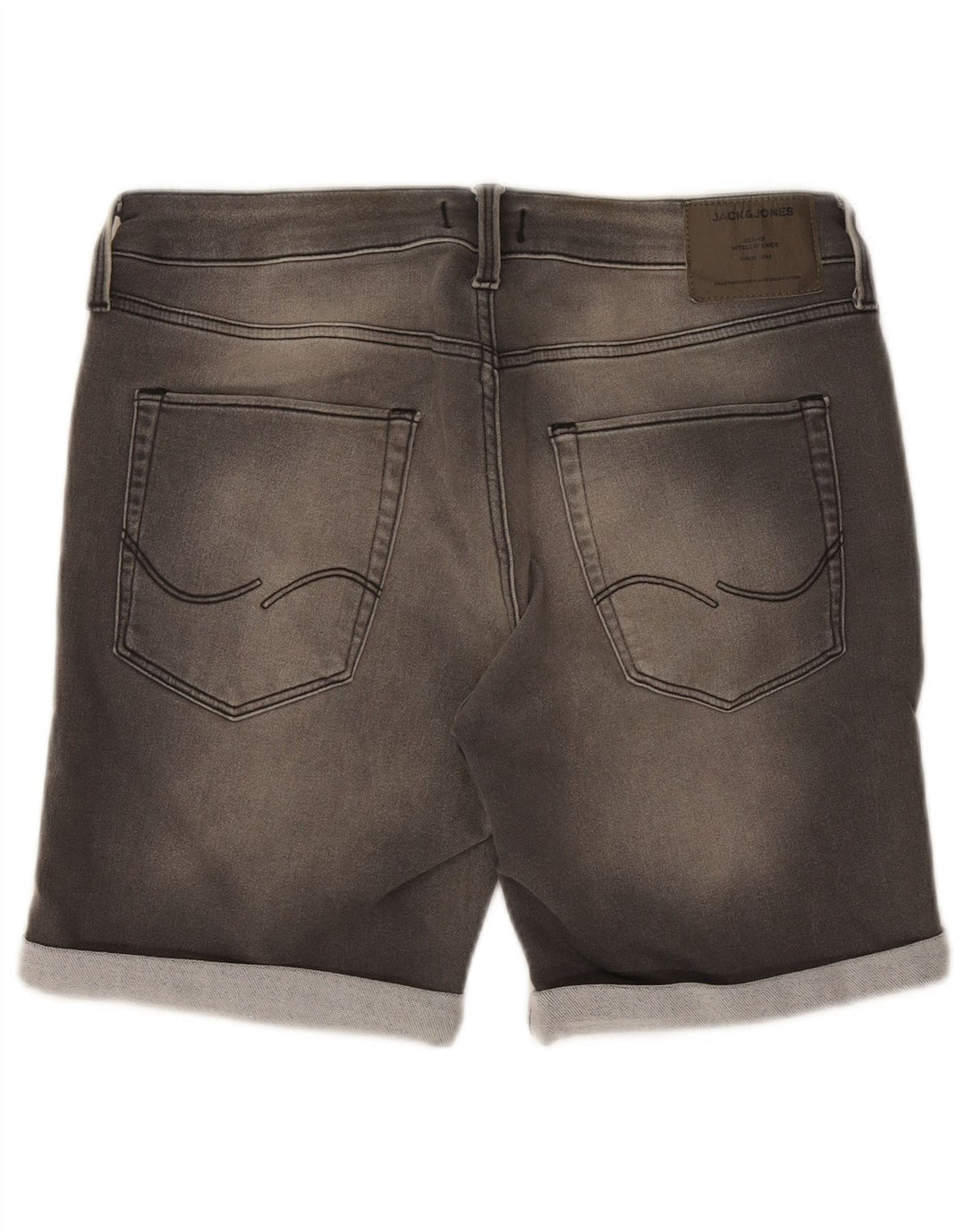 Ανδρικό τζιν σορτς Jack & Jones XL W38 Γκρι βαμβακερό