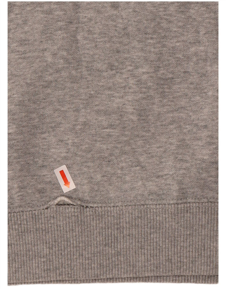 Γυναικείο γραφικό φούτερ Puma Jumper UK 12 Βαμβακερό μεσαίο γκρι