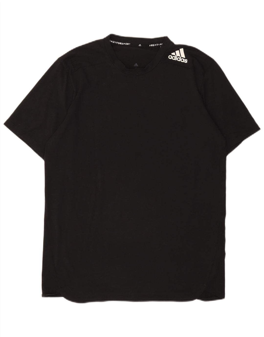 Ανδρικό T-Shirt Adidas Top Medium Μαύρο Πολυεστέρας