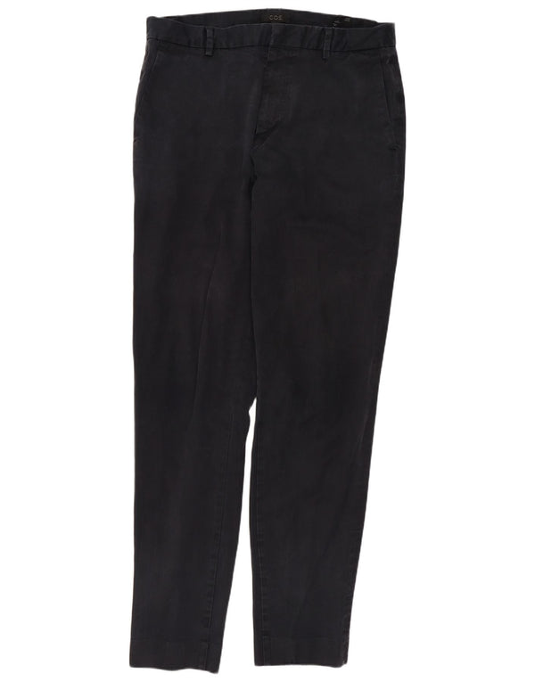 Ανδρικό παντελόνι Chino COS Slim EU 48 Medium W30 L31 Navy Blue Cotton