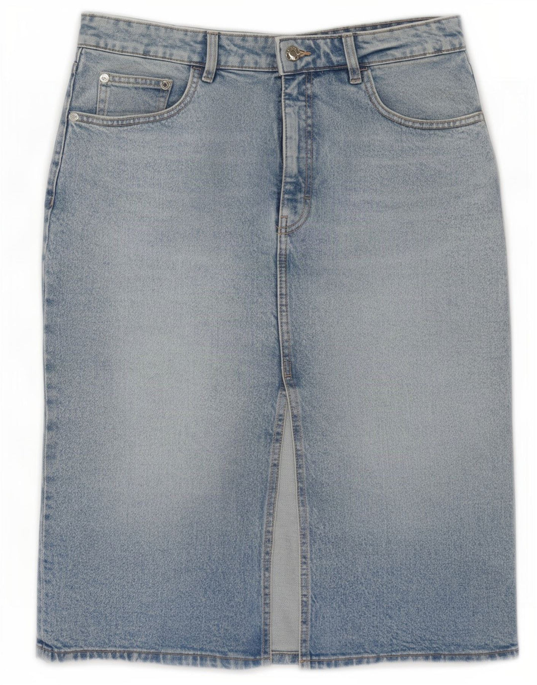 Zara Γυναικεία Τζιν Φούστα Μεγάλη W30 Μπλε