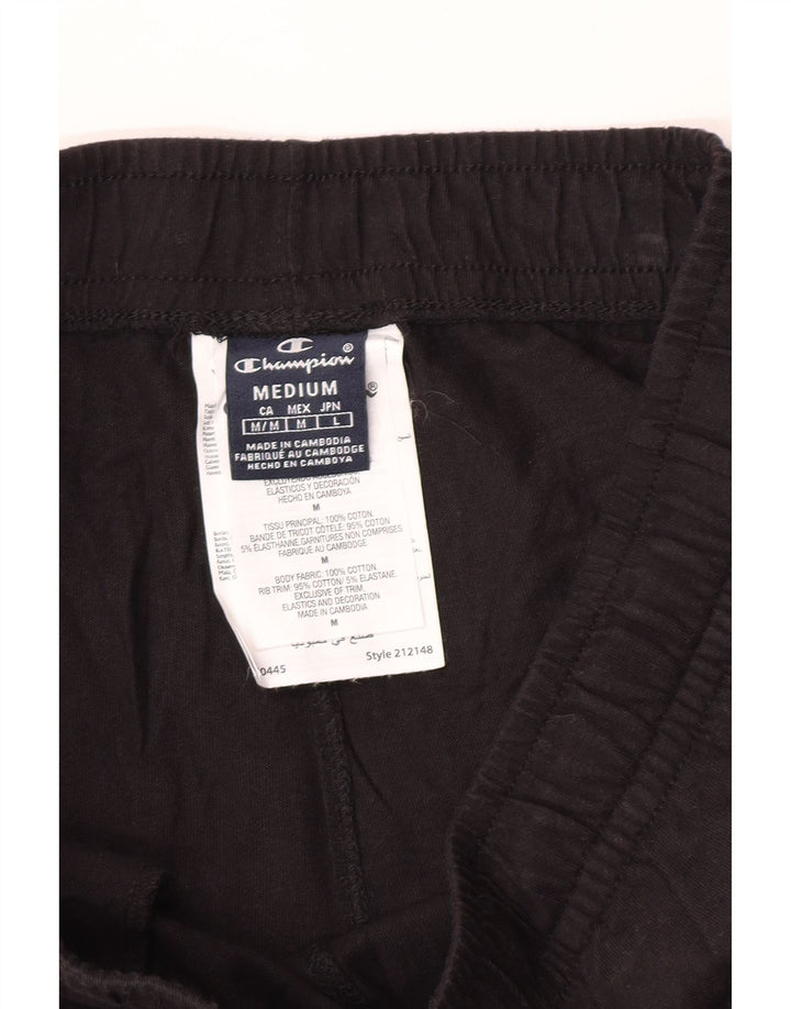 Ανδρική φόρμα Champion Παντελόνι Joggers Μεσαίο μαύρο βαμβακερό