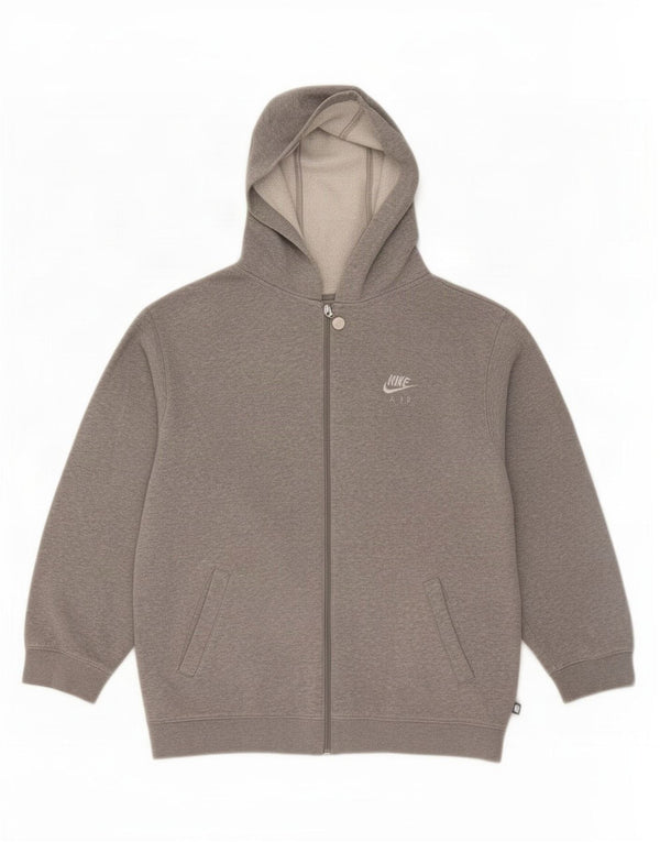 Πουλόβερ Nike Boys Zip Hoodie 13-14 ετών XL Γκρι βαμβακερό