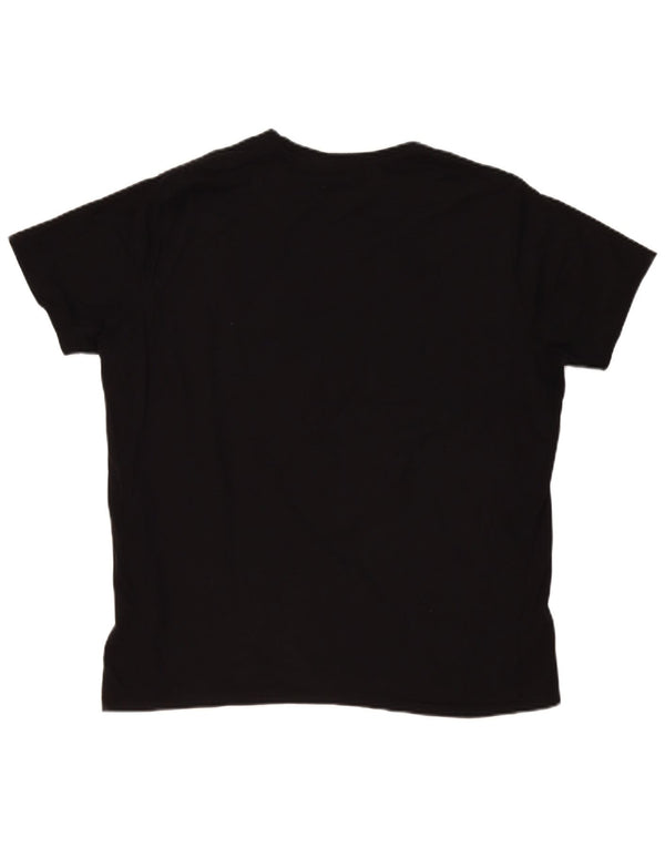 Ανδρικό γραφικό T-Shirt Levi's Top XL Μαύρο βαμβακερό