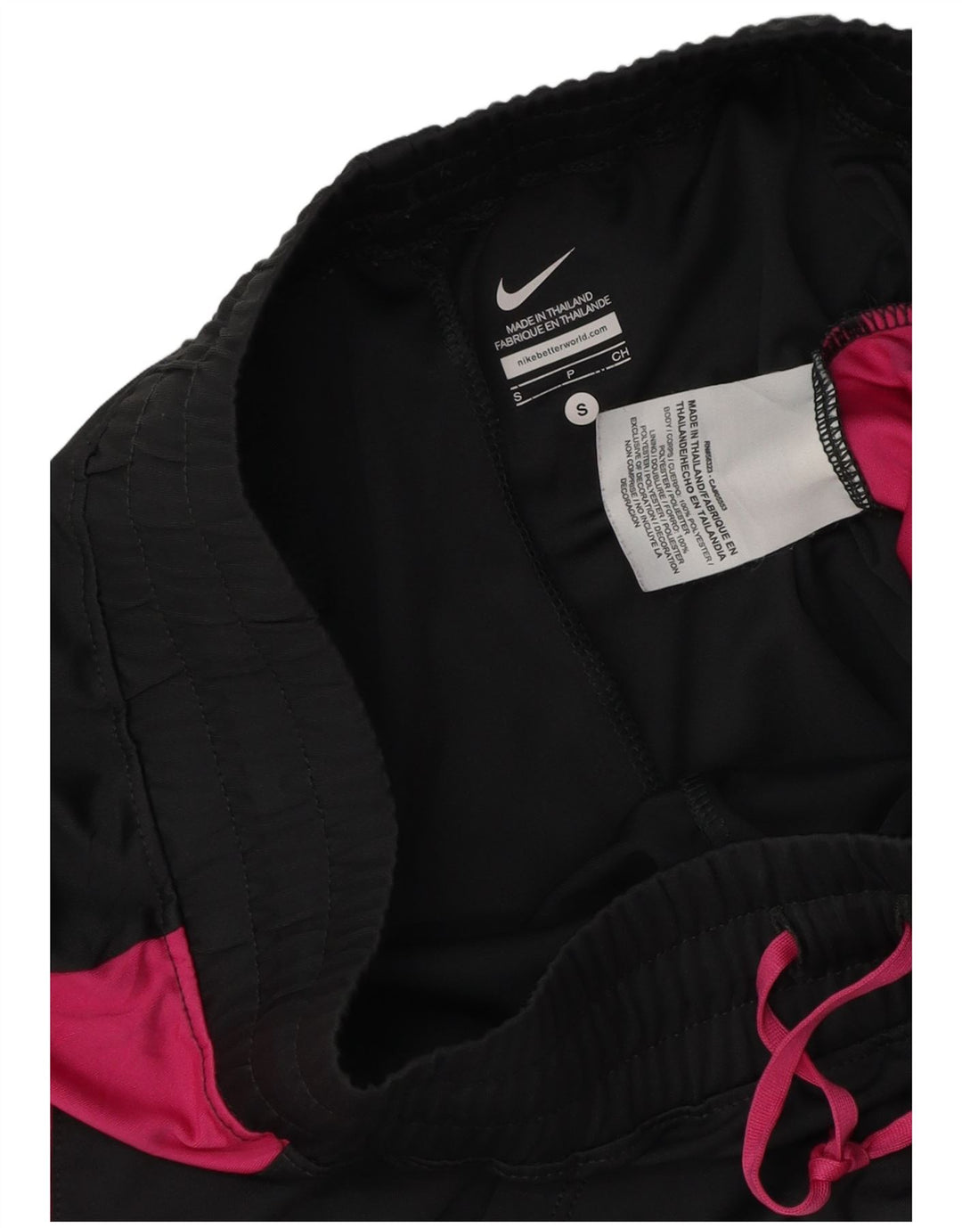 Γυναικείο αθλητικό σορτς NIKE UK 10 Small Black Colourblock Πολυεστέρας