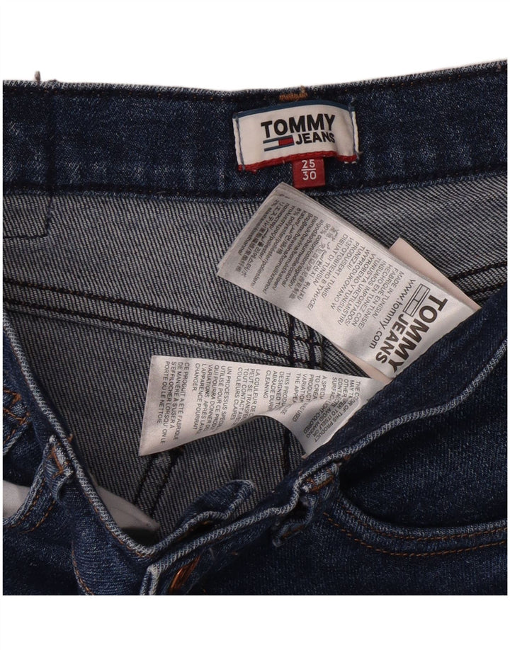 Tommy Hilfiger Γυναικείο Ψηλό Cropped Jeans W25 L30 Blue Cotton Classic