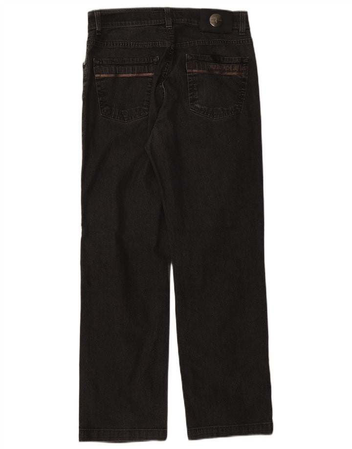 TRUSSARDI Γυναικείο ίσιο τζιν W31 L27 Γκρι