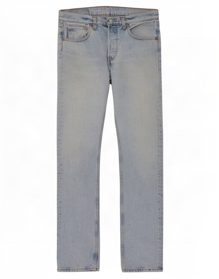 Levi's Mens 513 Straight Jeans W31 L34 Blue