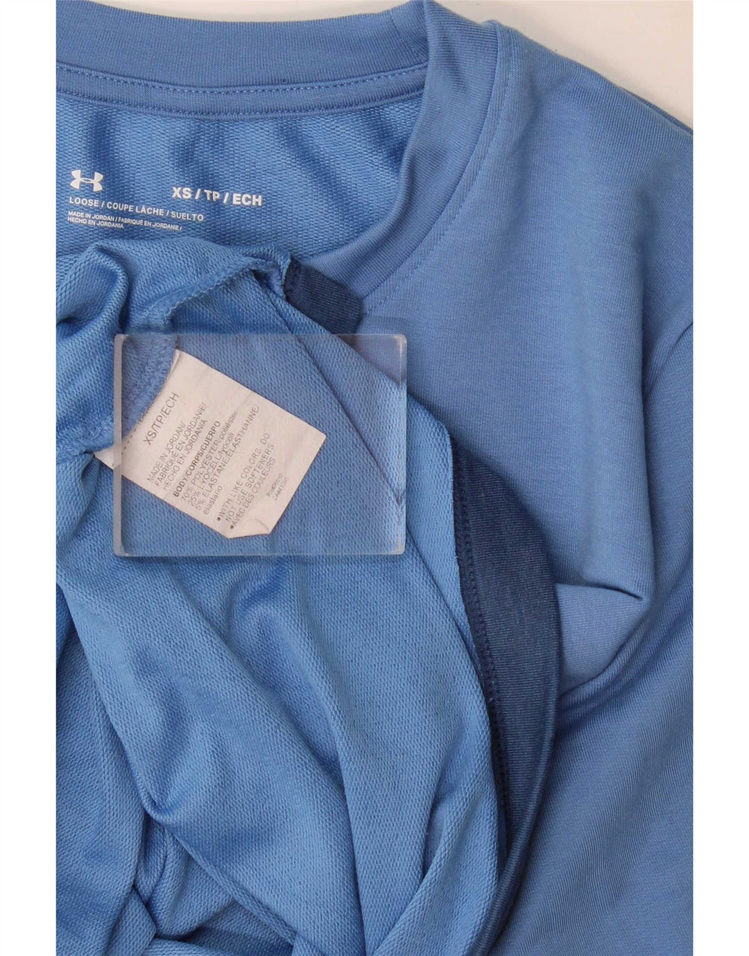 Under Armour Ανδρικό μακρυμάνικο XS Blue Tie Dye Polyester