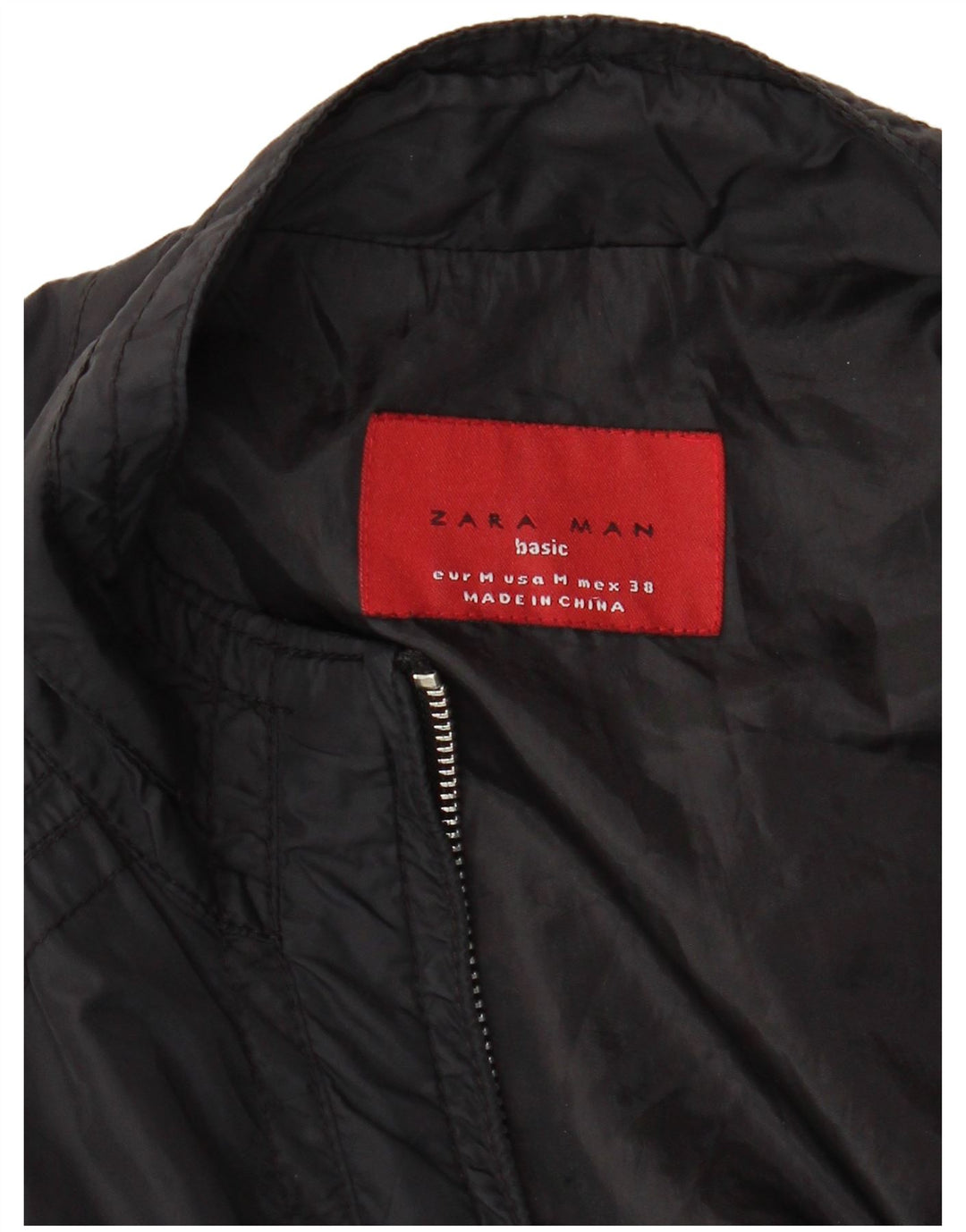 Ανδρικό Μπουφάν ZARA Utility UK 38 Medium Black