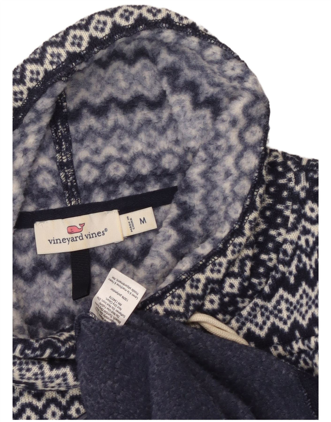 VINEYARD VINES Γυναικεία φούτερ Jumper UK 14 Medium Navy Blue Fair Isle