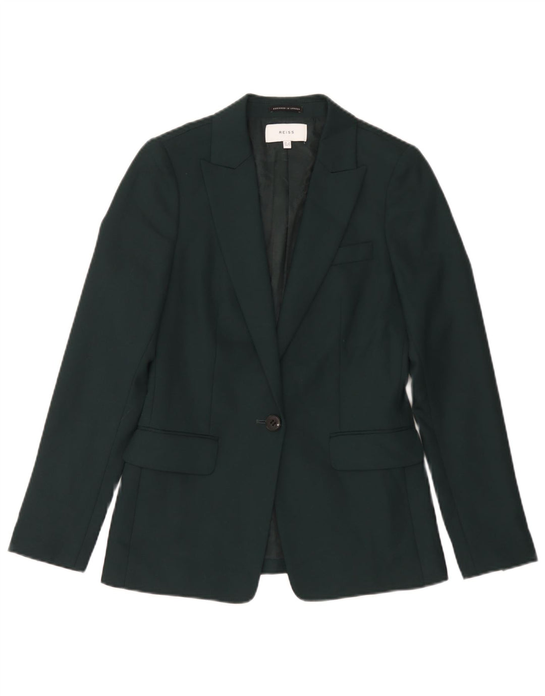 Reiss Γυναικείο σακάκι 1 κουμπιού UK 8 Small Green