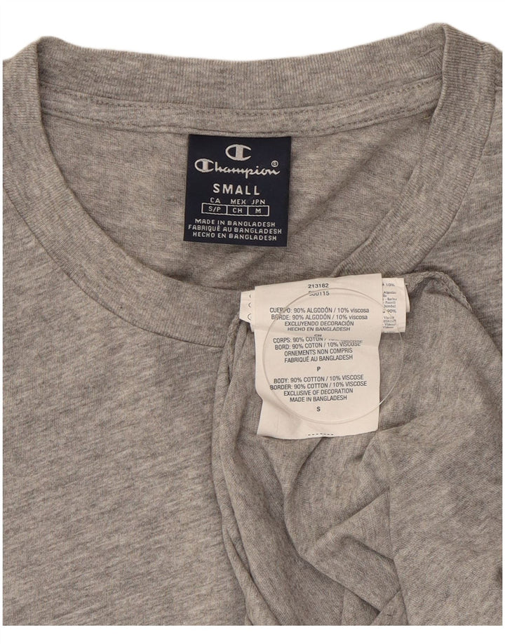 Ανδρικό T-Shirt Champion Top Μικρό Γκρι βαμβακερό