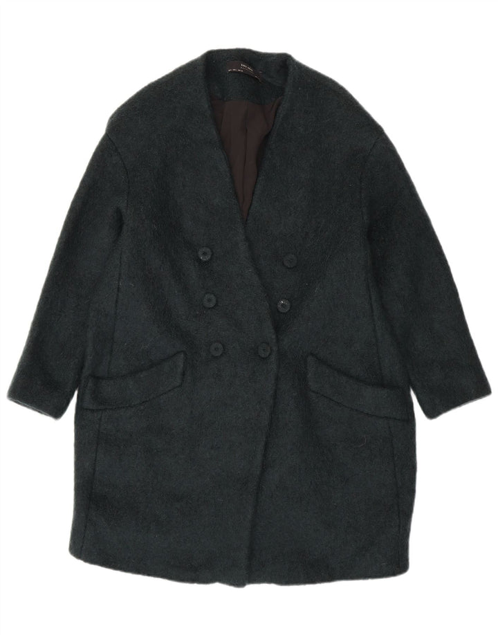Zara Γυναικείο Παλτό UK 16 Large Green