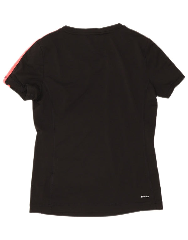 Adidas Γυναικείο T-Shirt Climalite Top UK 8/10 Small Black Polyester