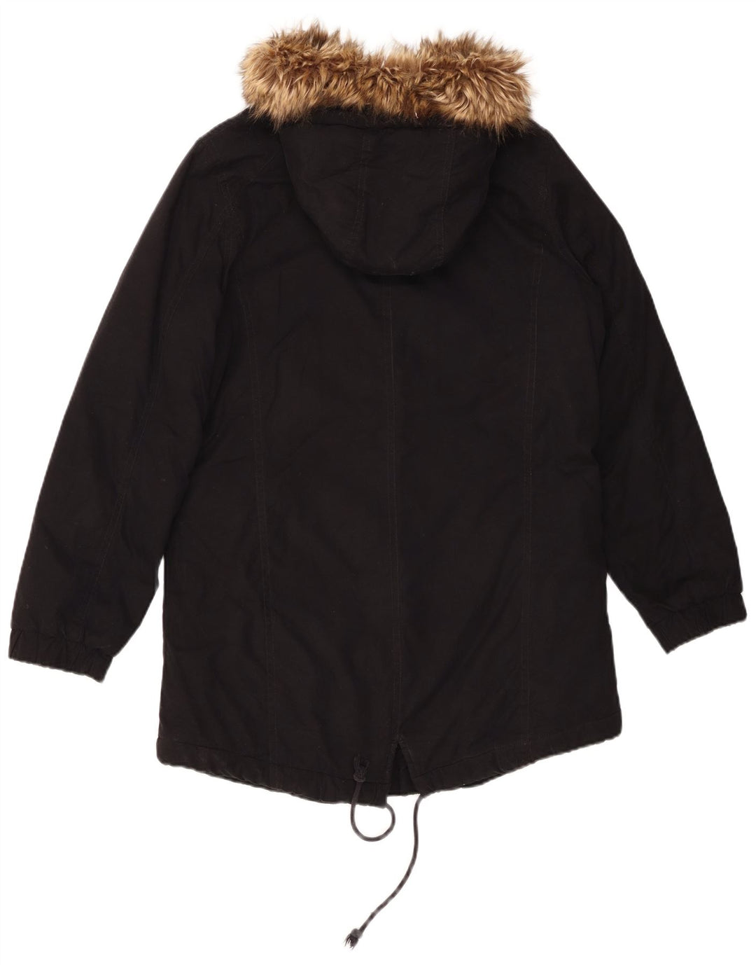 GUESS Γυναικείο μπουφάν Parka με κουκούλα UK 8 μικρό βαμβακερό