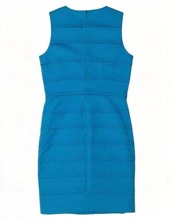 Γυναικείο αμάνικο φόρεμα Calvin Klein UK 8 Small μπλε βαμβακερό