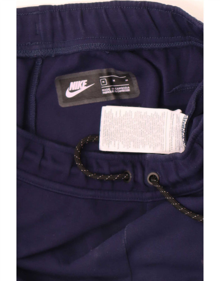 Ανδρική αθλητική φόρμα Nike Παντελόνι Joggers μεσαίο μπλε βαμβακερό