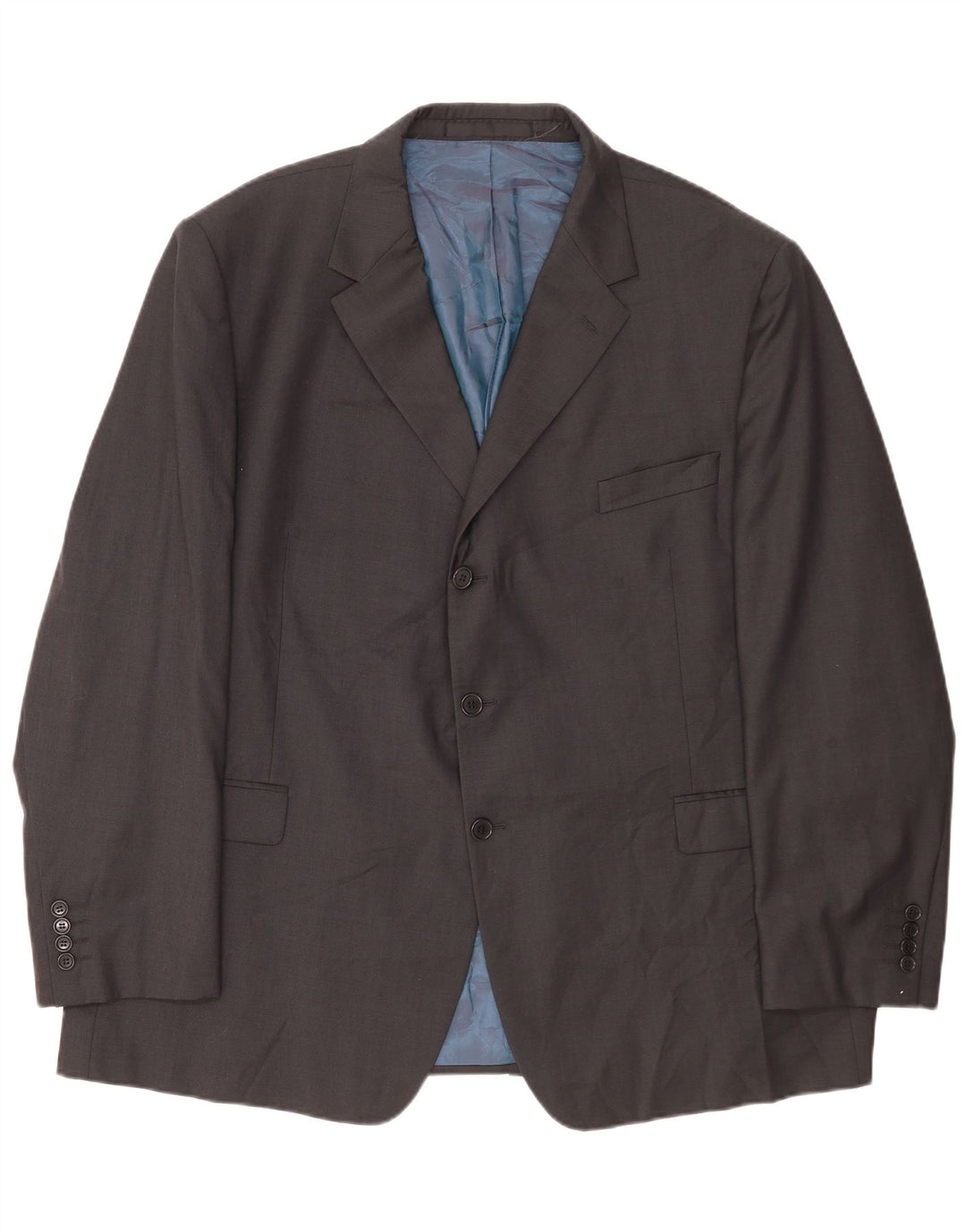 Marks & Spencer Ανδρικό μπουφάν blazer UK 52 3XL Γκρι μαλλί
