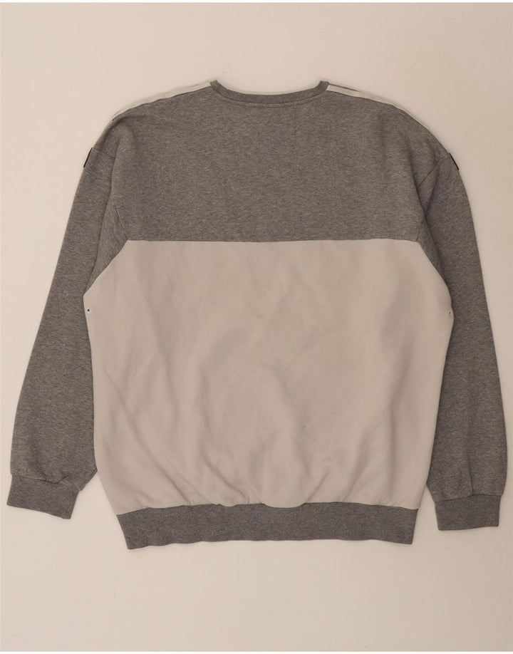 Ανδρικό φούτερ Adidas Jumper Μεγάλο γκρι βαμβακερό χρώμα