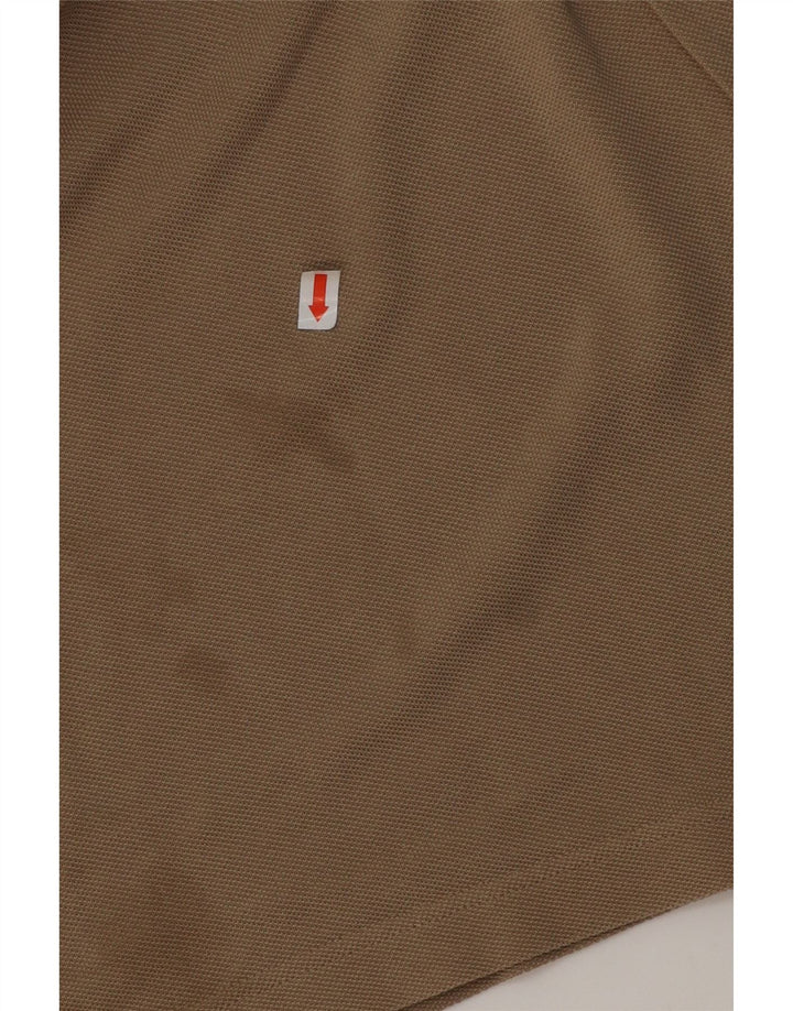 Lacoste Ανδρικό μπλουζάκι Polo Slim Fit Μέγεθος 4 Μεσαίο καφέ βαμβακερό