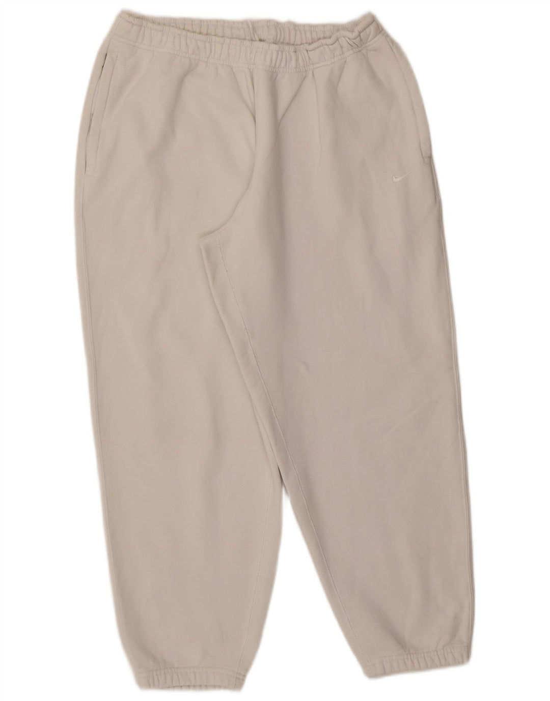 Ανδρική φόρμα Nike Παντελόνι Joggers μεγάλο λευκό βαμβακερό
