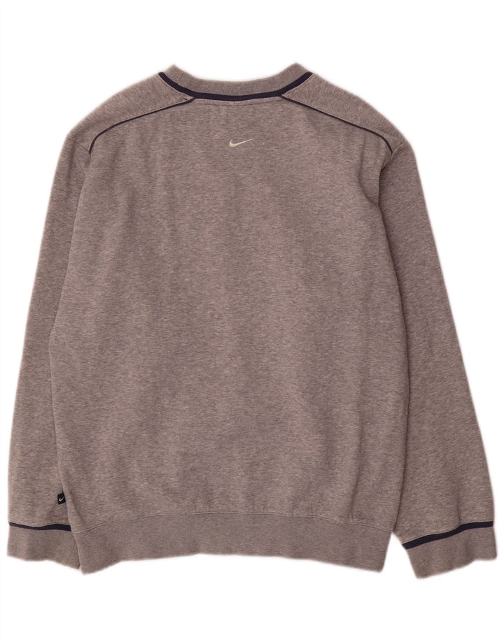 Γραφικό φούτερ Nike Boys Jumper 12-13 ετών με μεγάλο γκρι φλύκταινα