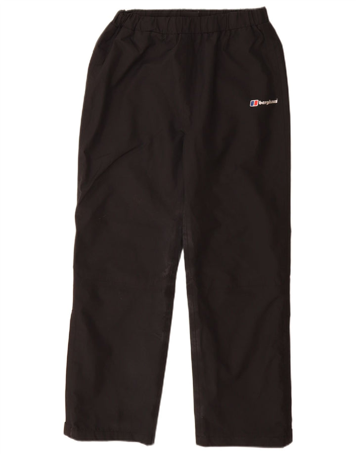 Berghaus Boys αδιάβροχο παντελόνι 11-12 ετών Μαύρο πολυεστέρα