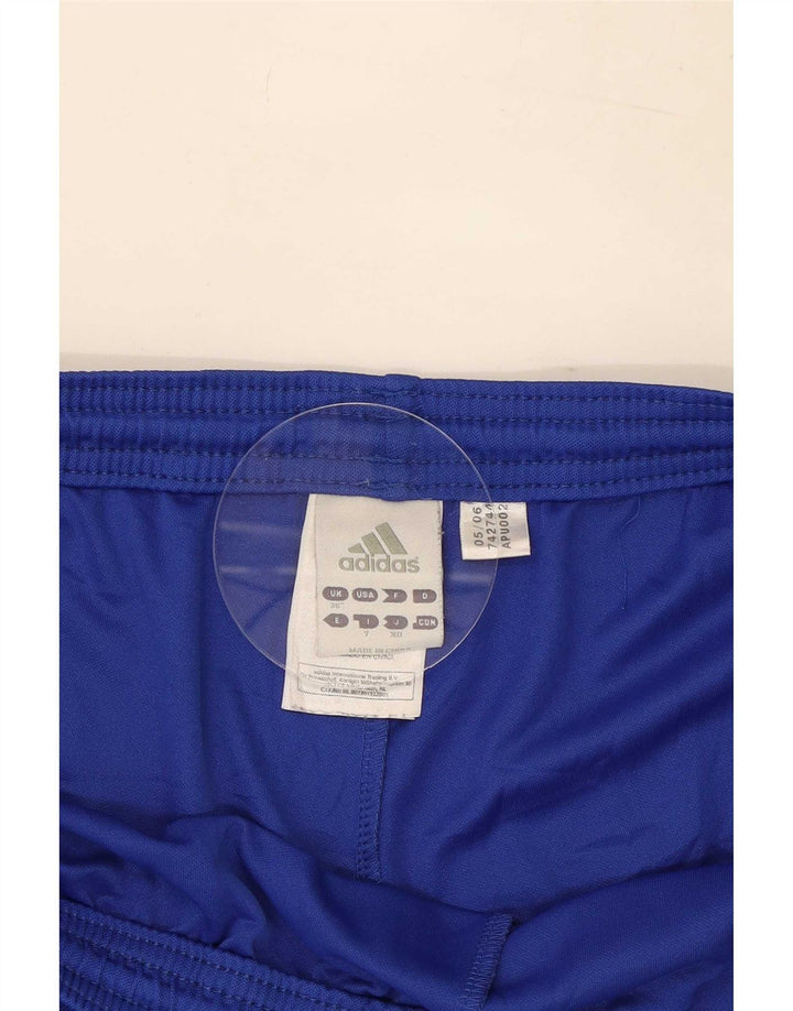 Ανδρικό αθλητικό σορτς Adidas Climalite μεγάλο μπλε πολυεστέρα