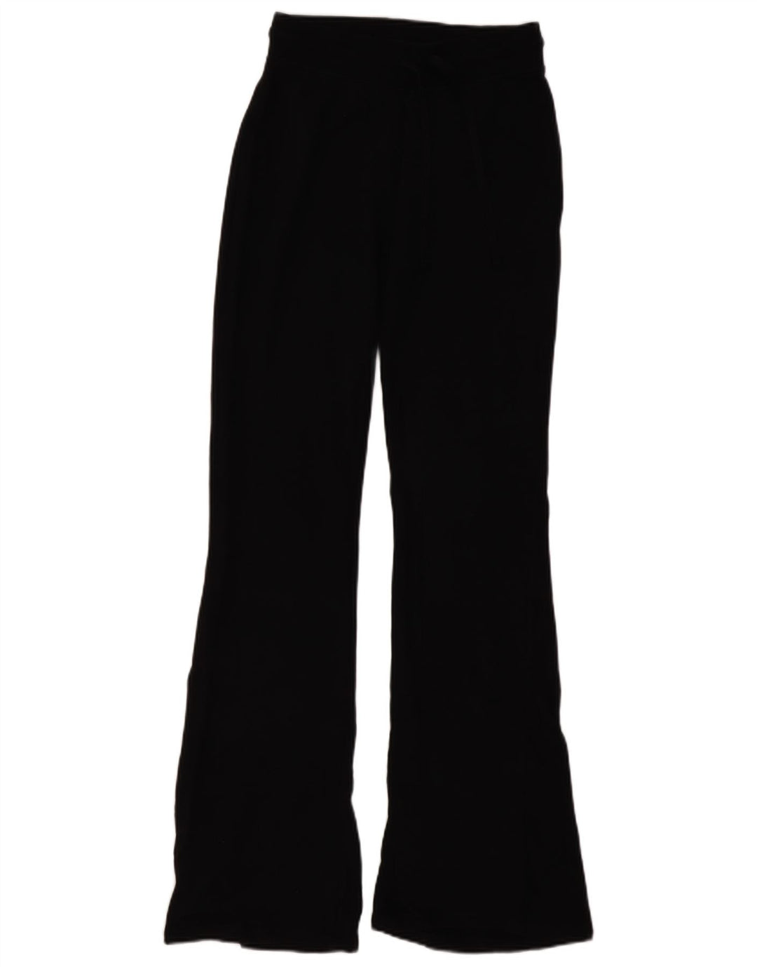 Zara Γυναικεία φόρμα Flare Παντελόνι UK 12 Medium Black