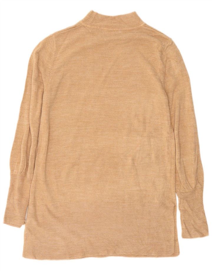 Marks & Spencer Γυναικείο πουλόβερ με λαιμό χελώνα UK 14 Medium Beige