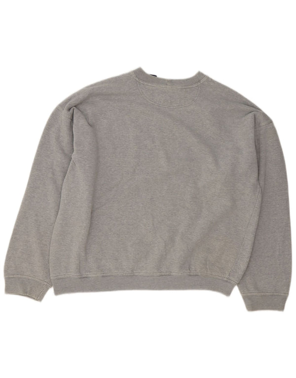 Ανδρικό φούτερ Gap Loose Fit Jumper Βαμβακερό μεσαίο γκρι