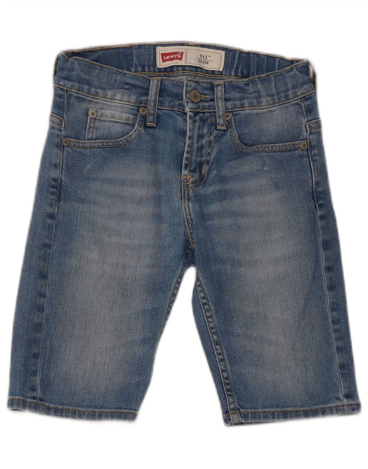 Levi's Boys 511 Slim τζιν σορτς 9-10 ετών W24 Μπλε βαμβακερό