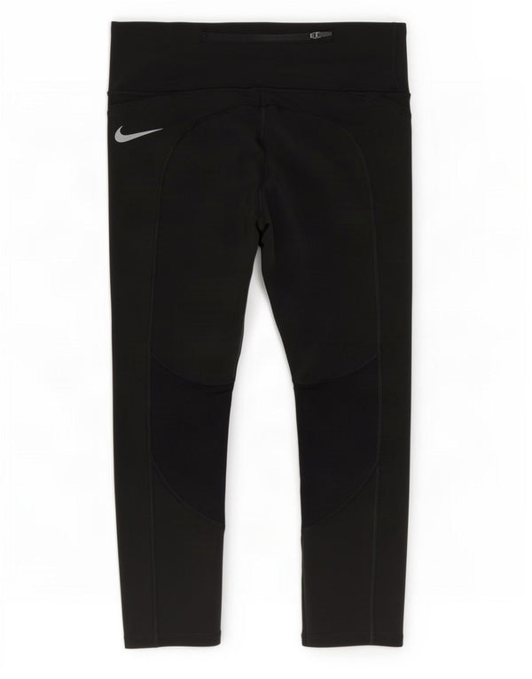 Γυναικεία κολάν Nike Dri Fit Capri UK 8 Small Black Polyester