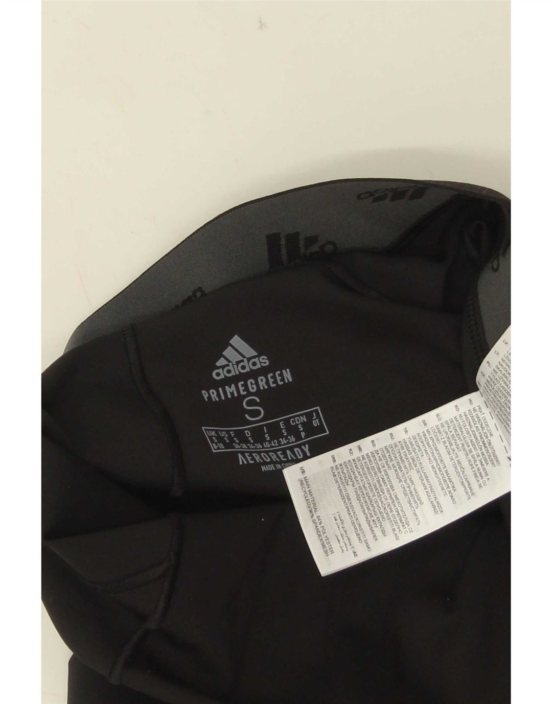 Adidas Γυναικεία κολάν Aeroready UK 8/10 Μικρός Μαύρος Πολυεστέρας