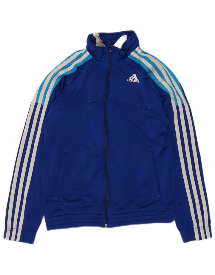 Adidas Boys αθλητική φόρμα Adidas Top Jacket 9-10 Years Blue Polyester